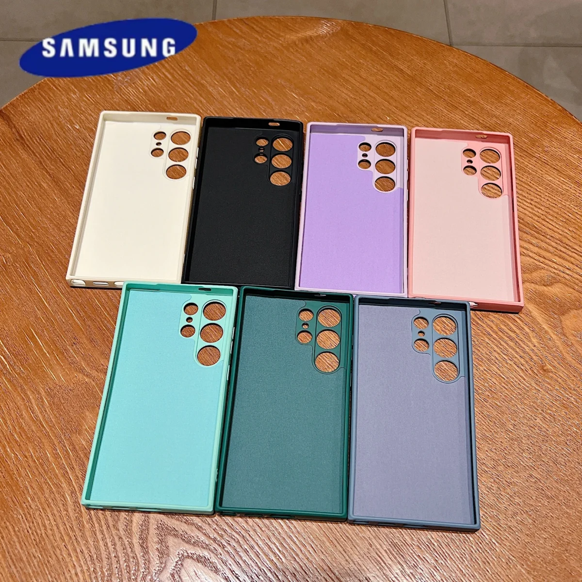 Original Liquid Silicone Soft Case Samsung Galaxy S25 Ultra S24 S23 Plus S22 Pro S21 FE 5G Official Shockproof Protection Cover - Image 6