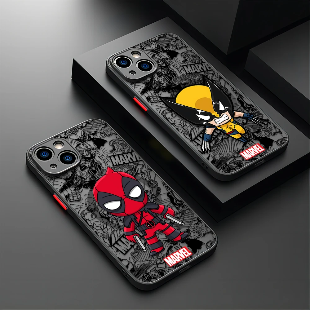 Magnetic Matte MarvelS SpiderManS GrootS Phone Case For Samsung Galaxy S25 S24 S23 S22 S21 S20 FE Plus Ultra 5G Back Cover