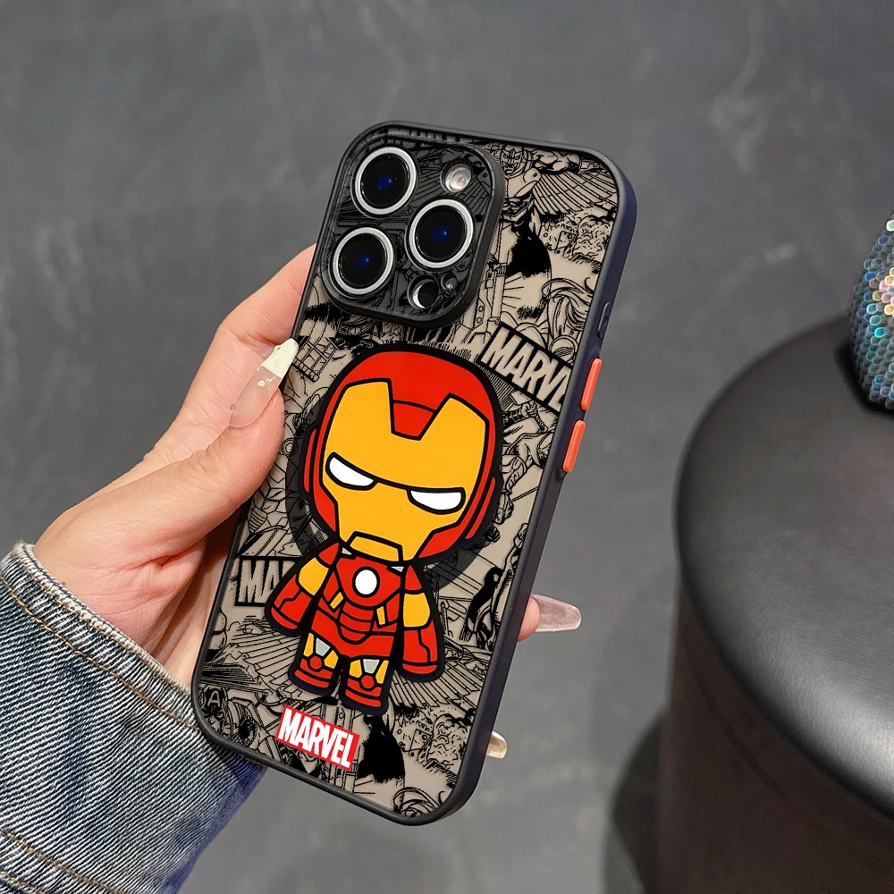 Magnetic Matte MarvelS SpiderManS GrootS Phone Case For Samsung Galaxy S25 S24 S23 S22 S21 S20 FE Plus Ultra 5G Back Cover - Image 3