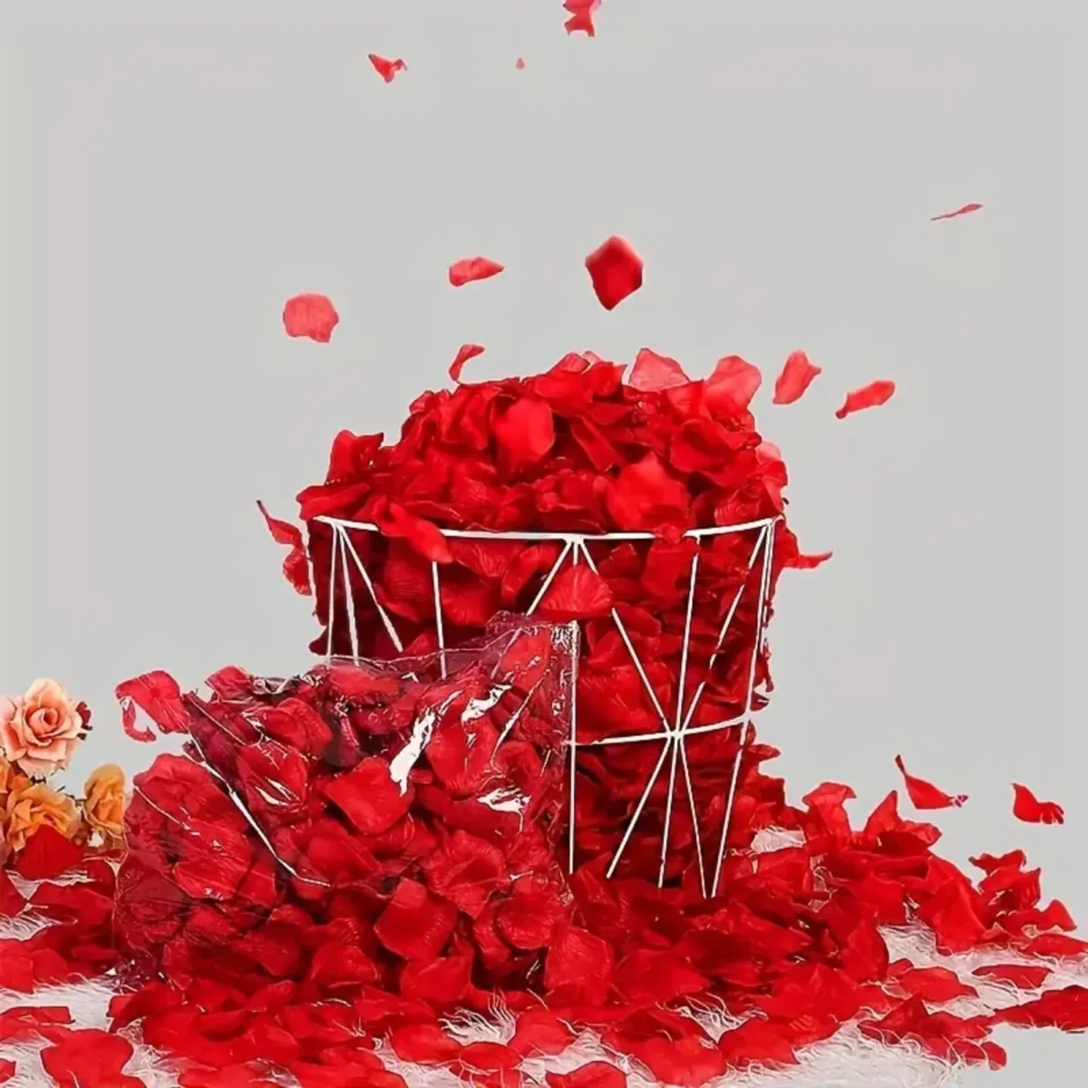 2000Pcs Artificial Fake Rose Petals Colorful Simulation Silk Rose Petal For Valentines Day Wedding Party Romantic Decoration - Image 5