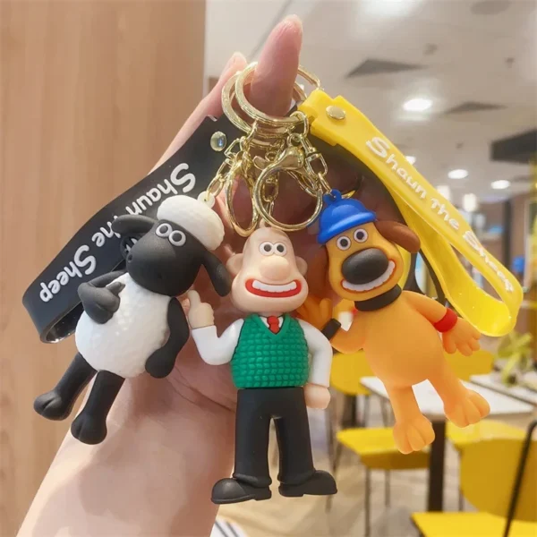 Cute Lamb Keychain Gift Trend Sheep A Sheep Doll Bag Pendant Key Women's Beautifully Jewelry Valentine's Day Birthday Gift